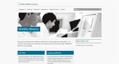 Desktop Screenshot of microdiscovery.de